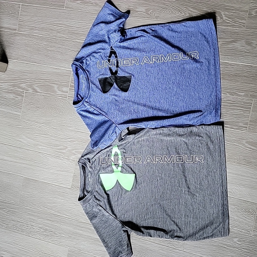 Set of Under Armour Youth Tee Shirts Size Small